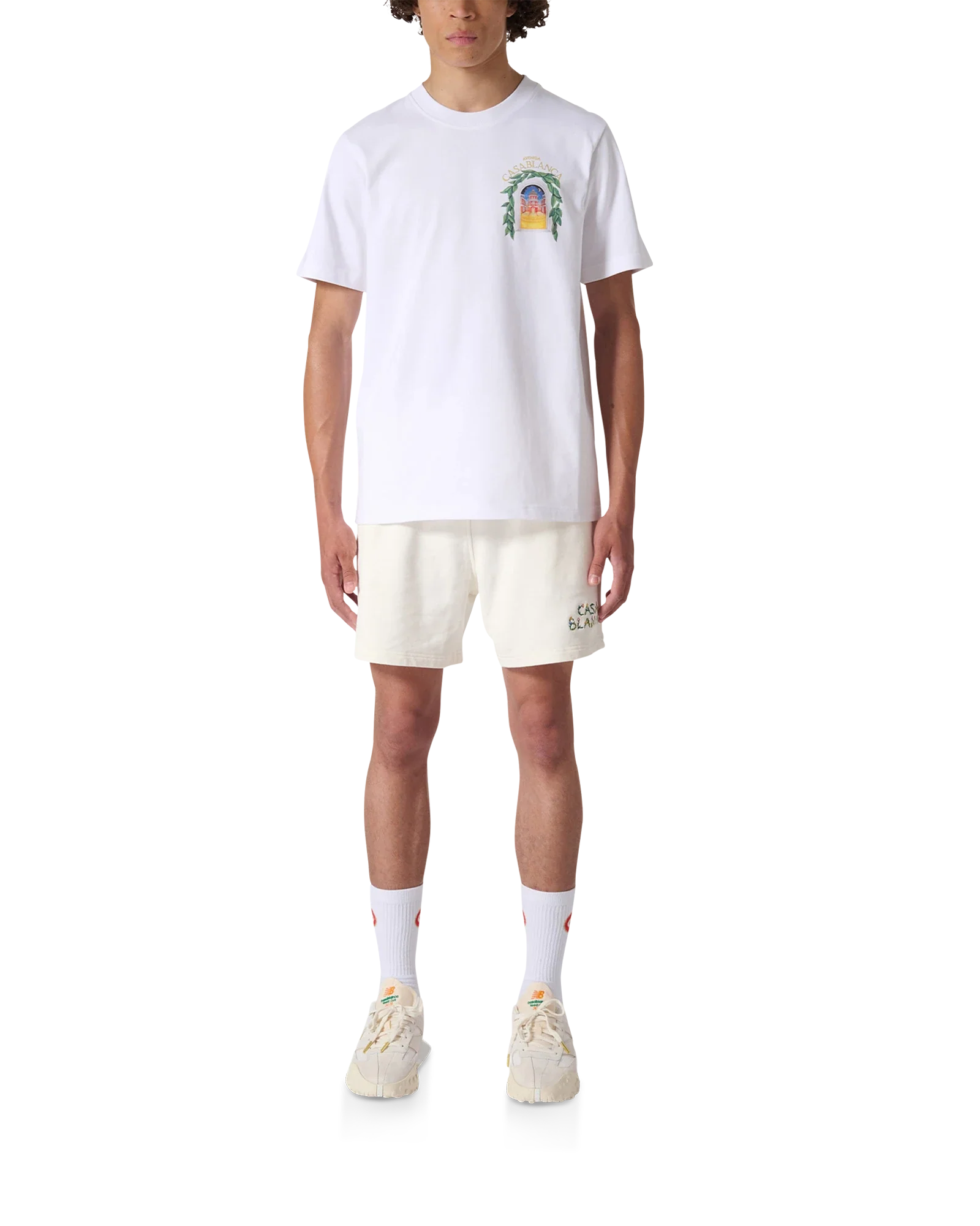 Casablanca Avenida Short Sleeve T-Shirt - 图片 3