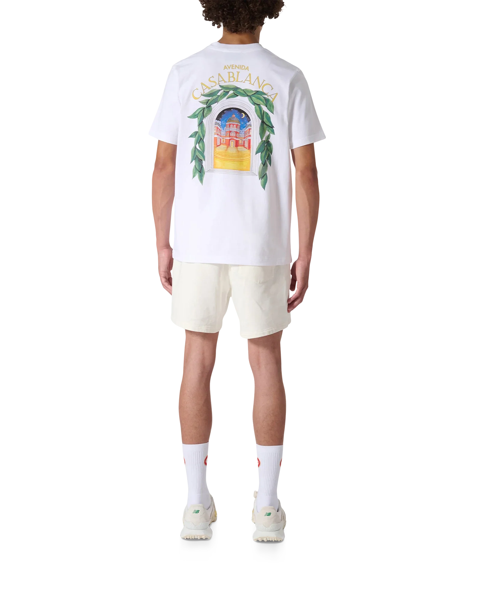 Casablanca Avenida Short Sleeve T-Shirt - 图片 2