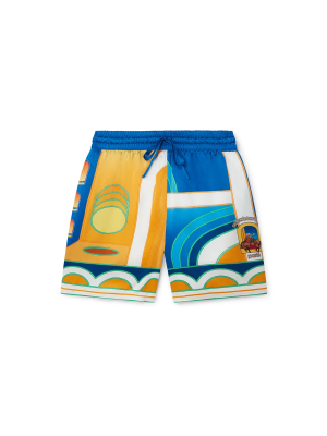 Paysage Silk Shorts