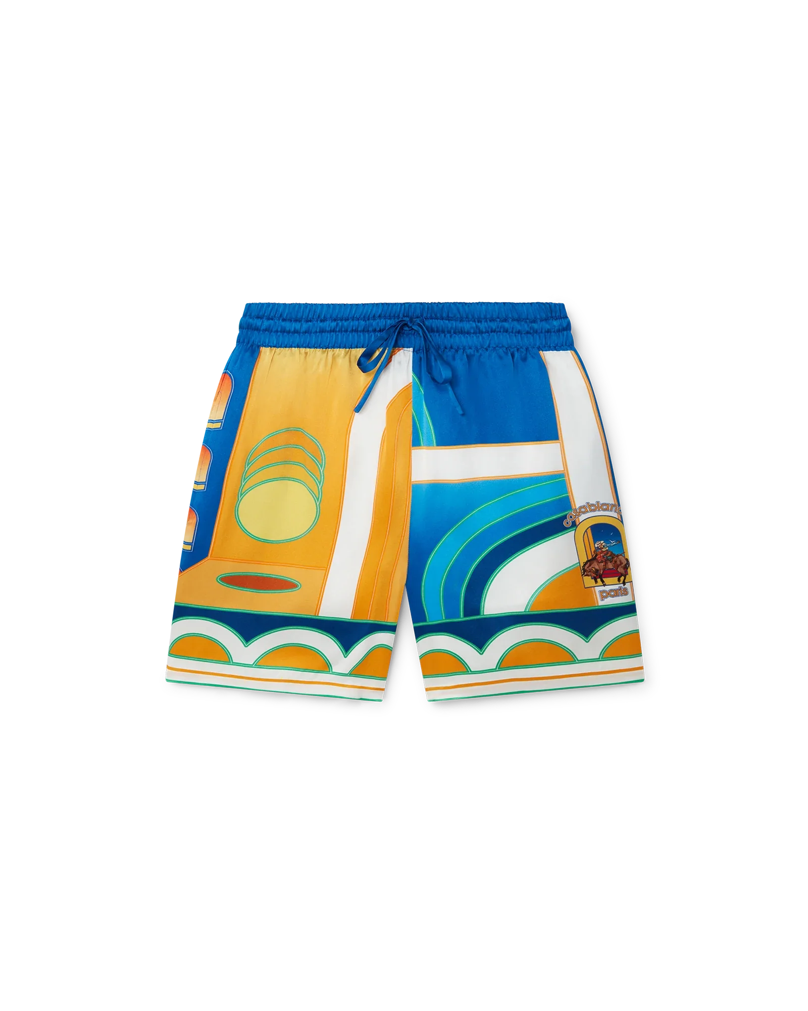 Paysage Silk Shorts