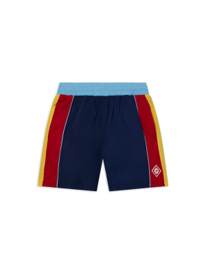 Side Panel Shell Suit Track Shorts