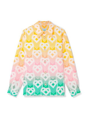 Gradient Heart Shacket