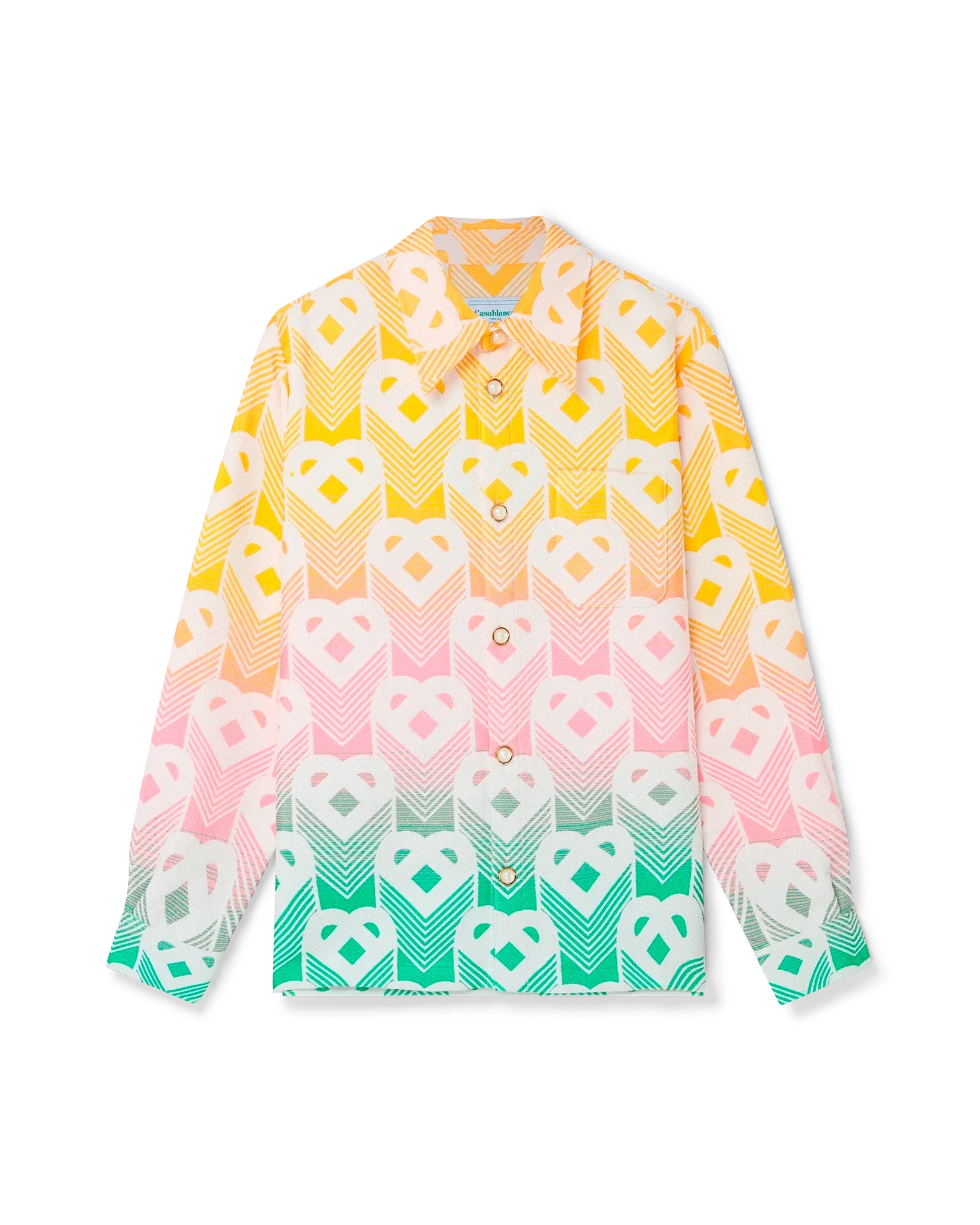 Gradient Heart Shacket