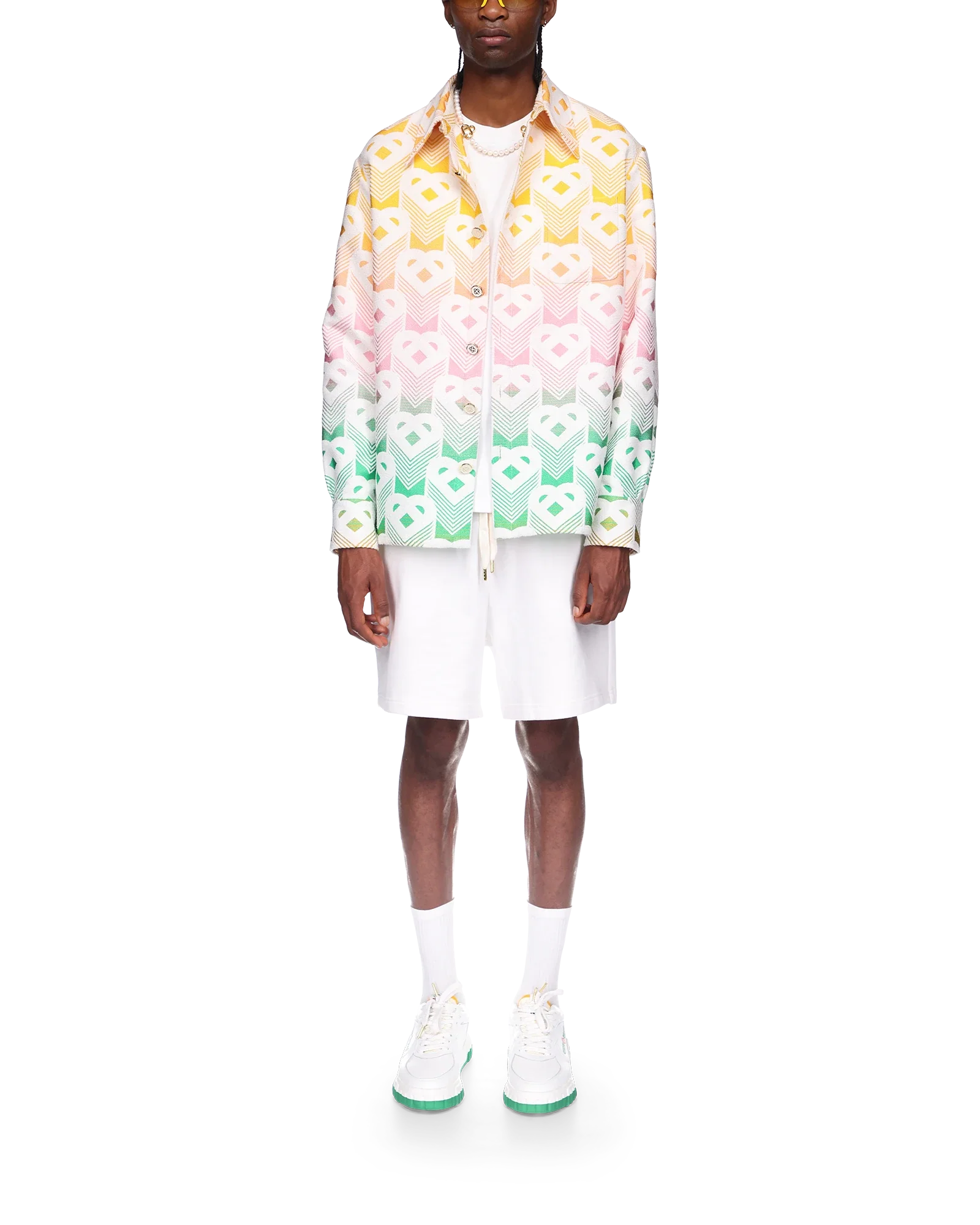 Gradient Heart Shacket - 图片 2