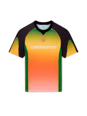 Gradient Short Sleeve Football Shirt
