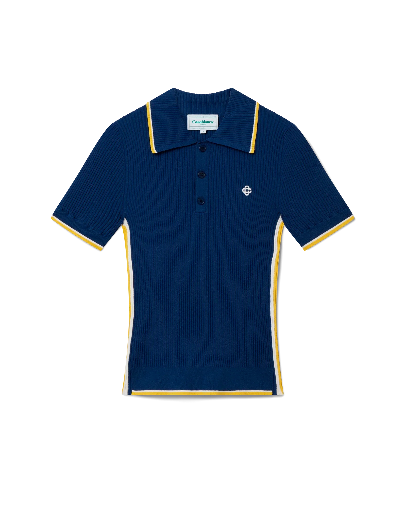 Rib Polo Shirt