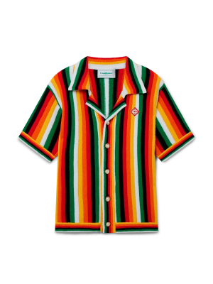 Striped Towelling Shirt