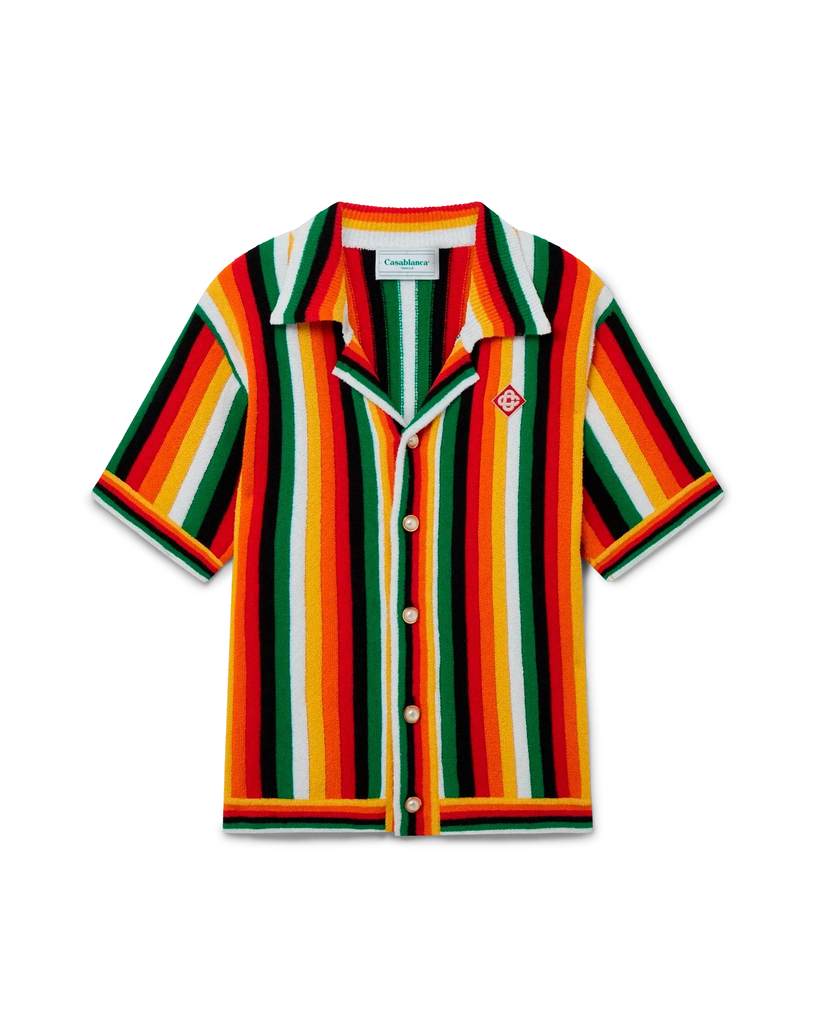 Striped Towelling Shirt