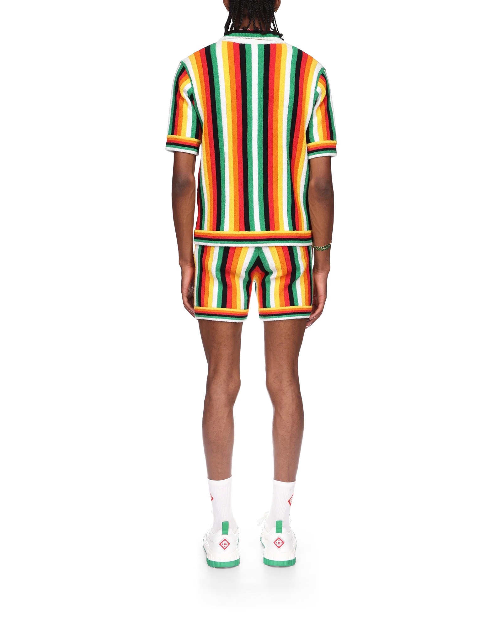 Striped Towelling Shirt - 图片 4