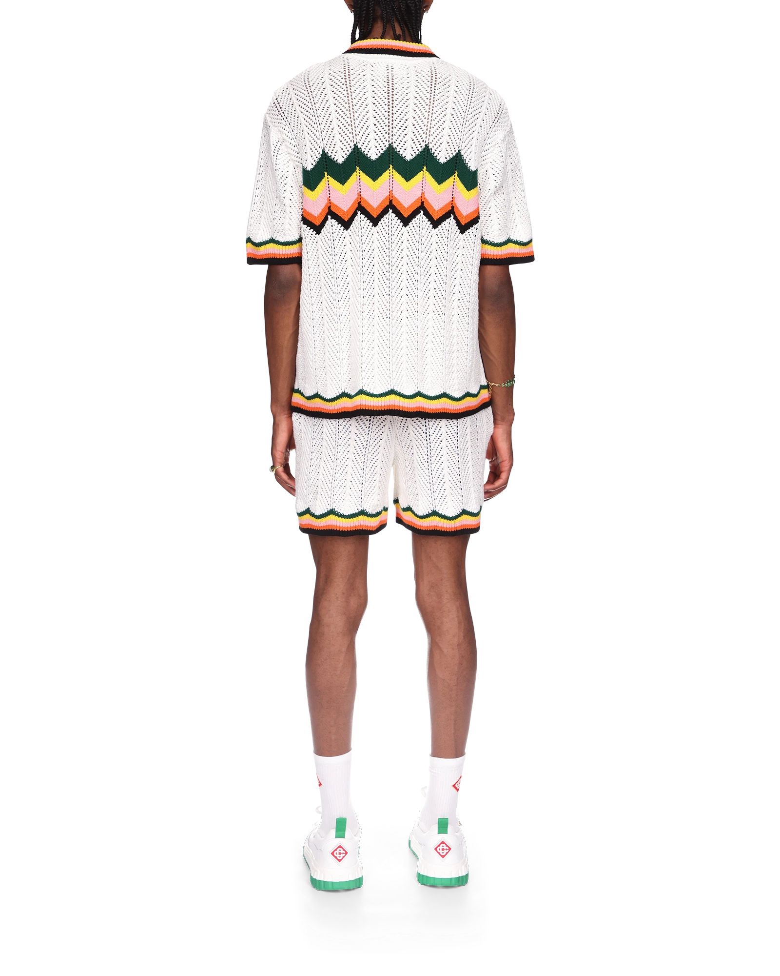 Chevron Lace Shirt - 图片 4