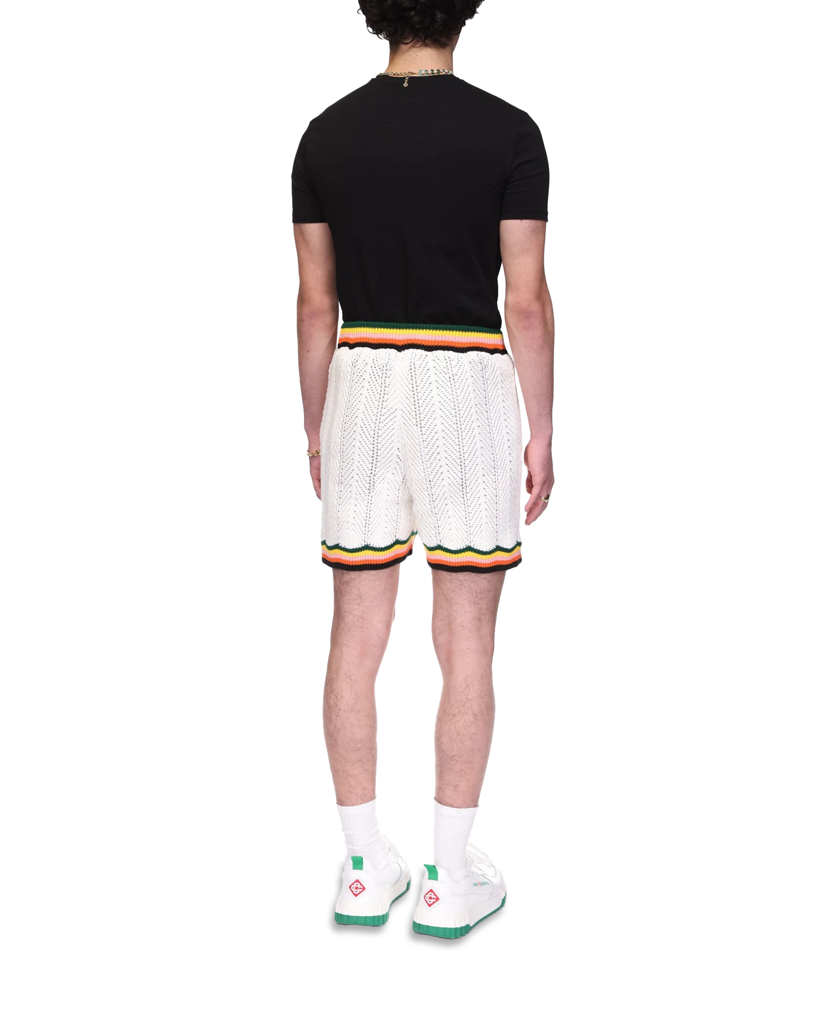 Chevron Lace Shorts - 图片 3