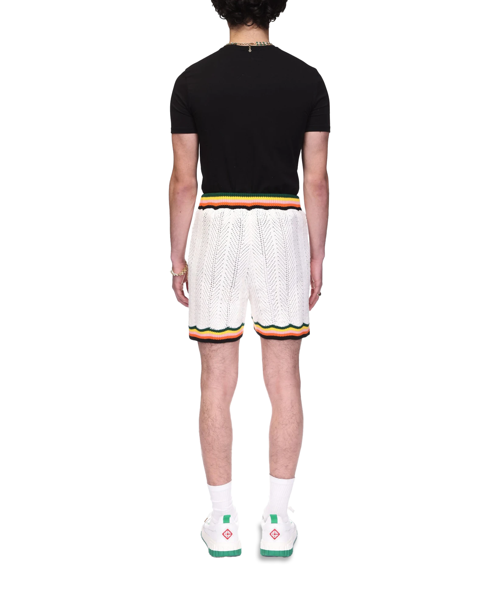 Chevron Lace Shorts - 图片 4