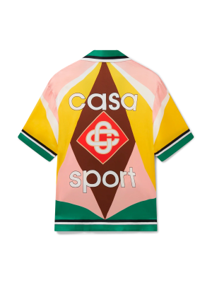 Casa Sport Short Sleeve Silk Shirt