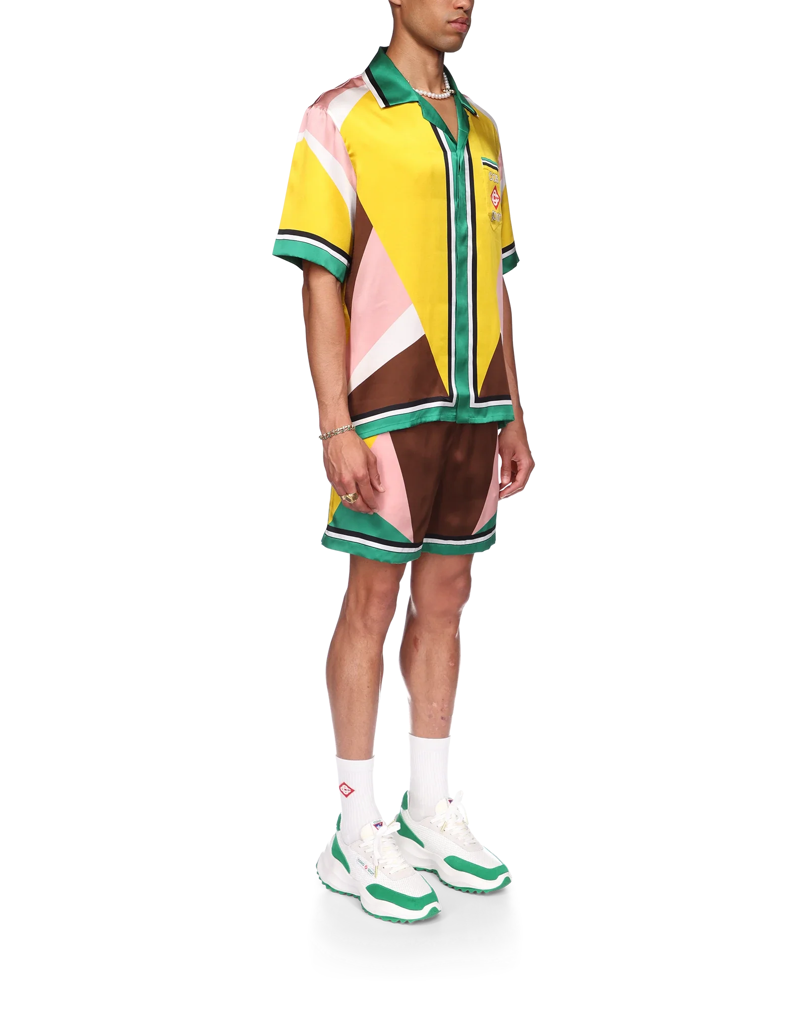 Casa Sport Short Sleeve Silk Shirt - 图片 3