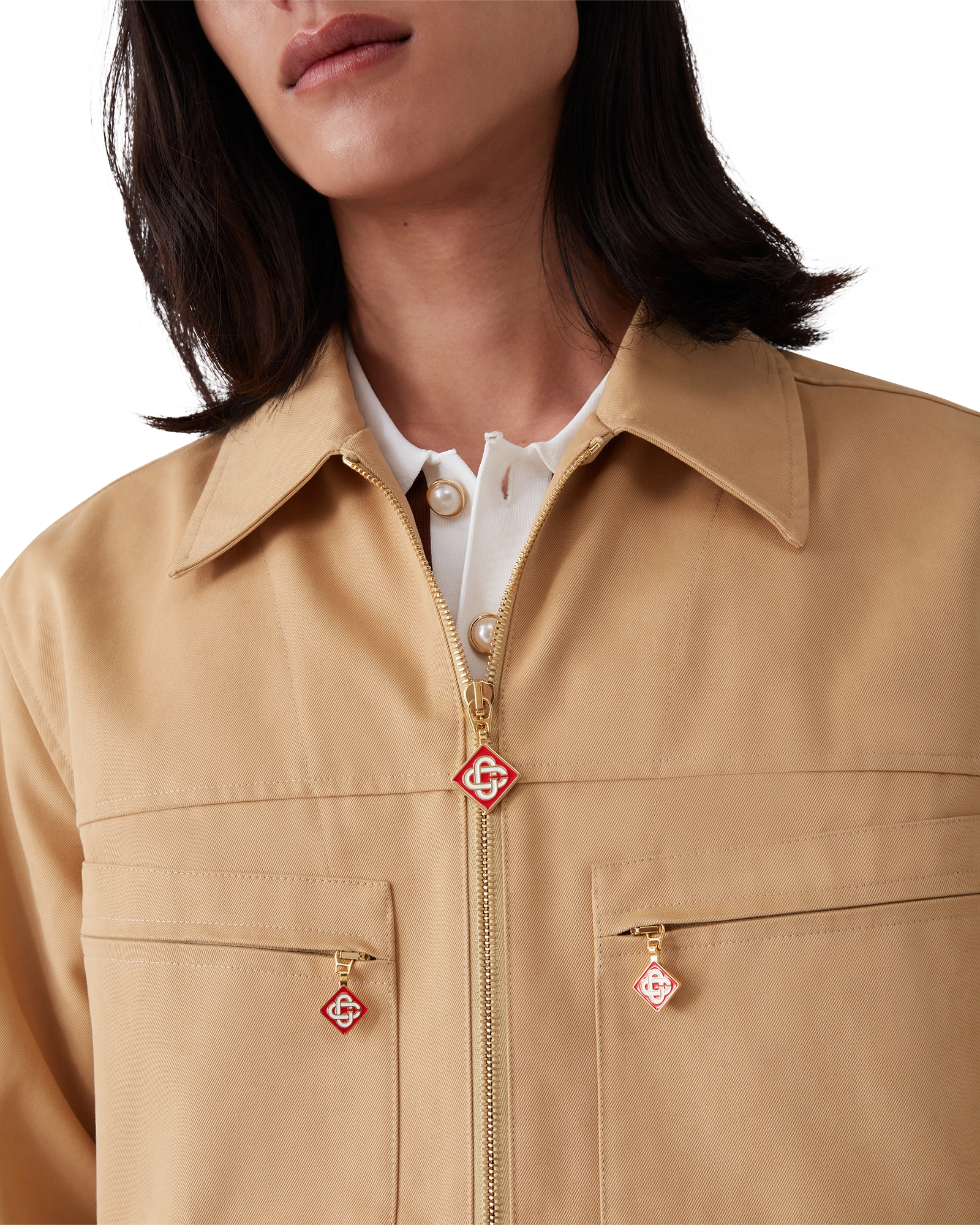 Cotton Zip Jacket - 图片 5