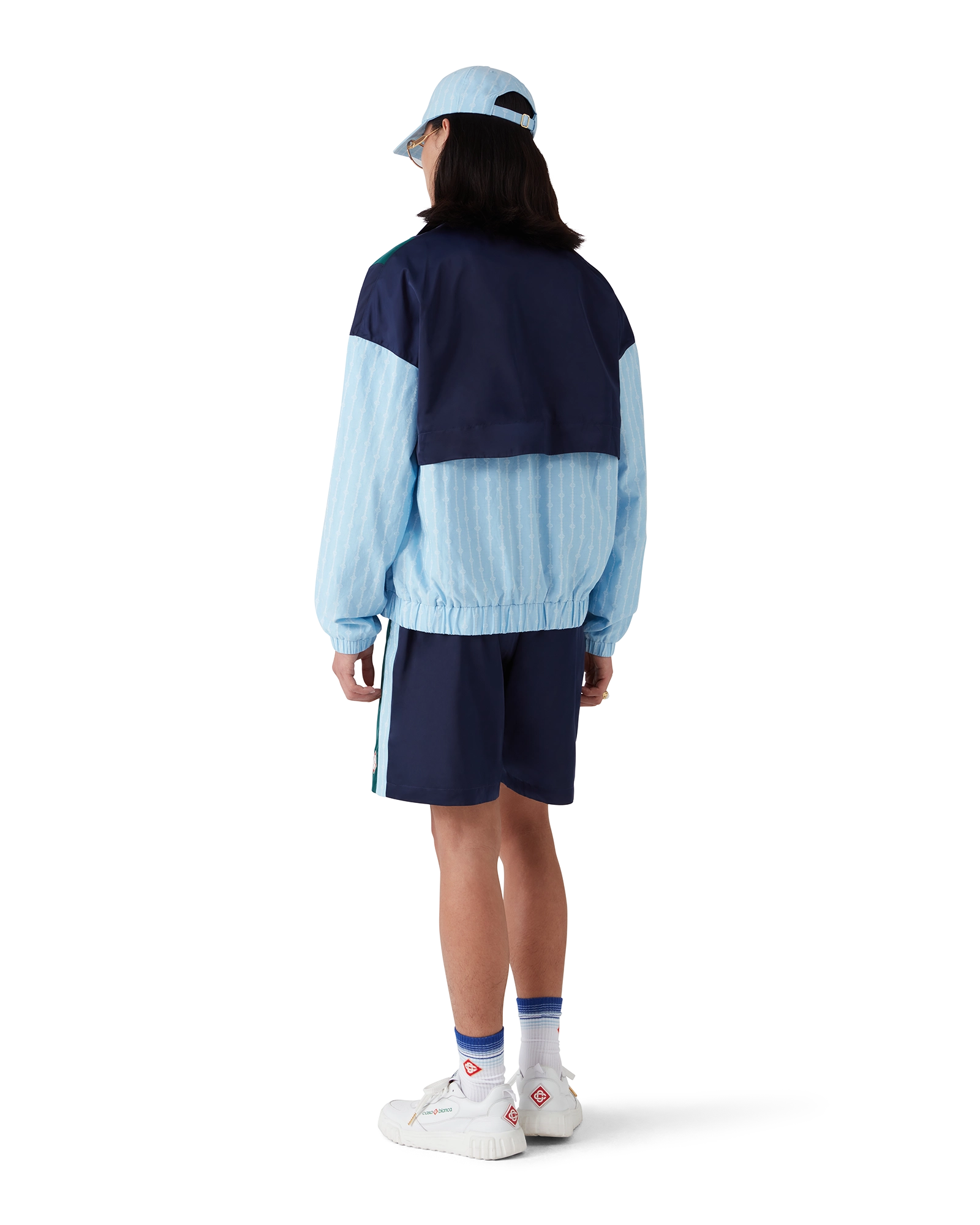 Pinstripe Laurel Track Jacket - 图片 3