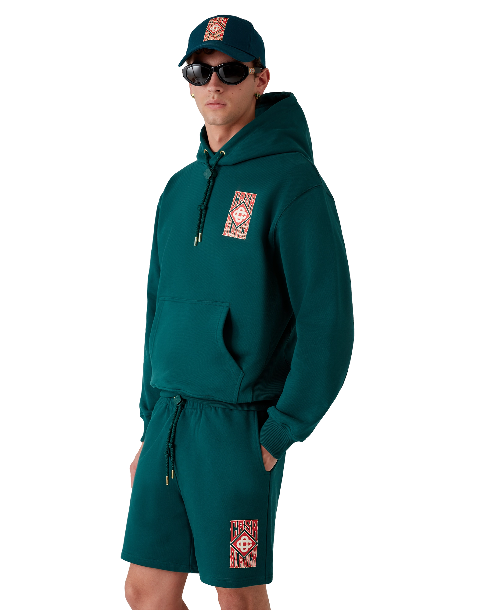 Gothic Logo Hooded Sweatshirt - 图片 4