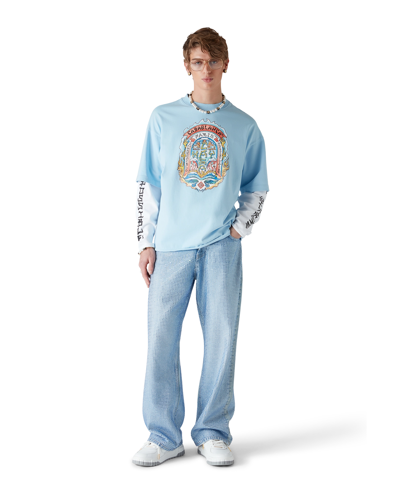 Casa Way Skate Double Layer T-Shirt - 图片 2