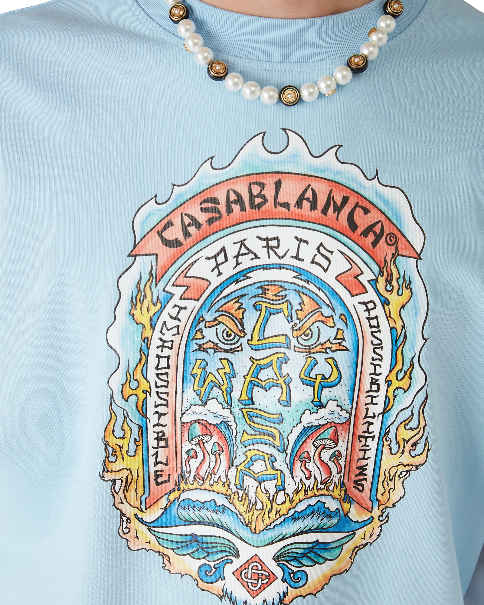 Casa Way Skate Double Layer T-Shirt - 图片 4