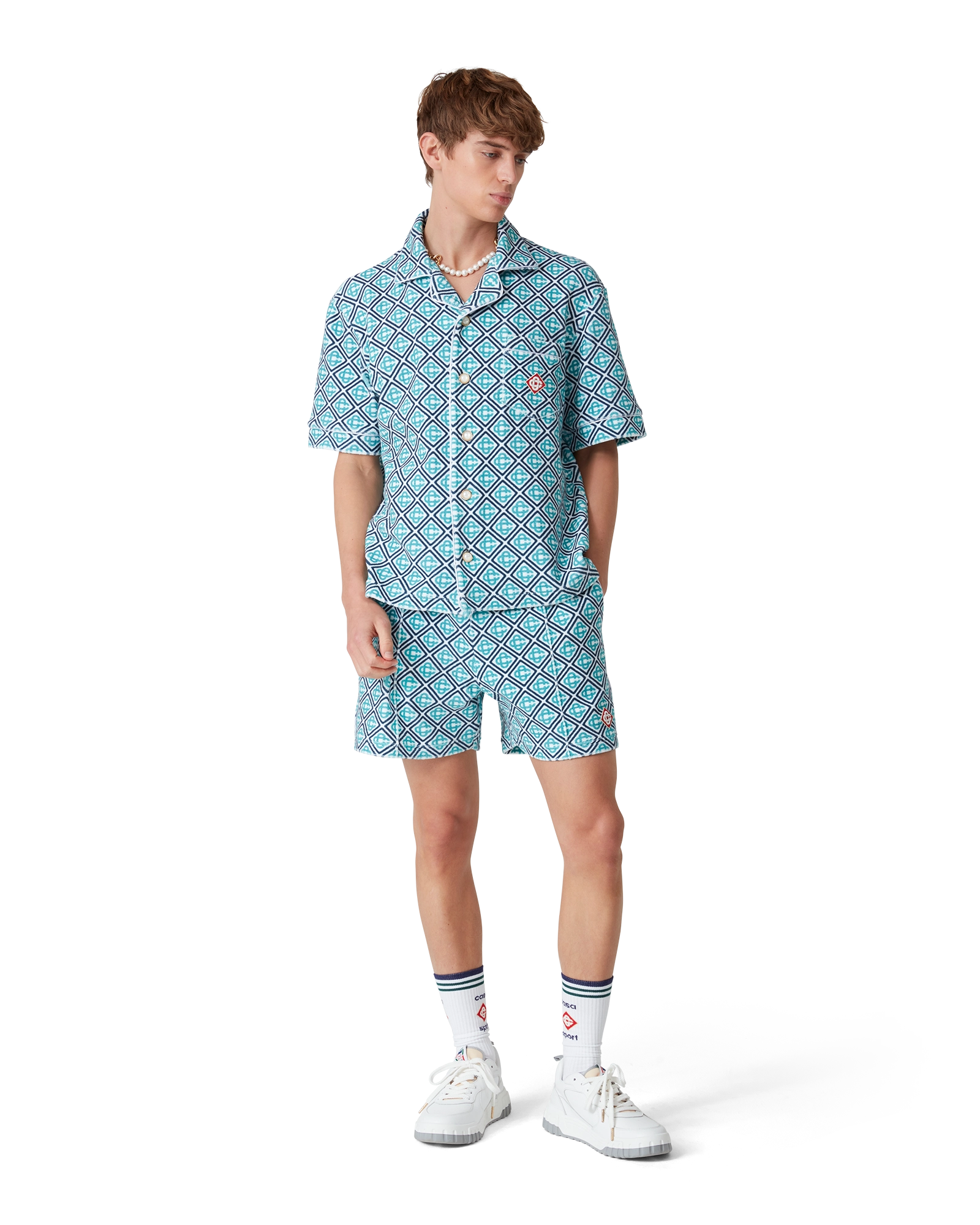 Monogram Towelling Shorts - 图片 2