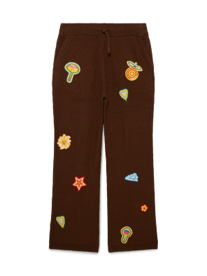 Motif Crochet Trousers