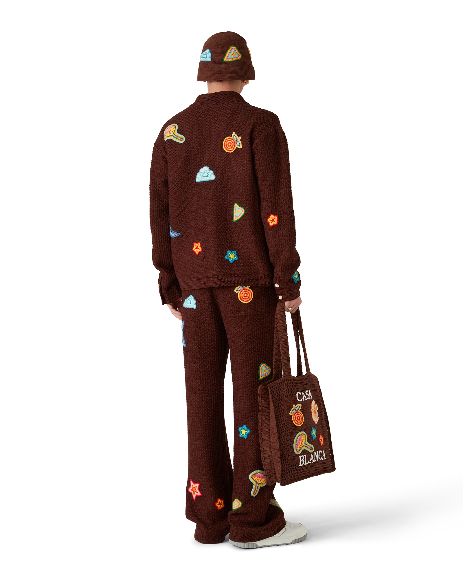 Motif Crochet Trousers - 图片 3