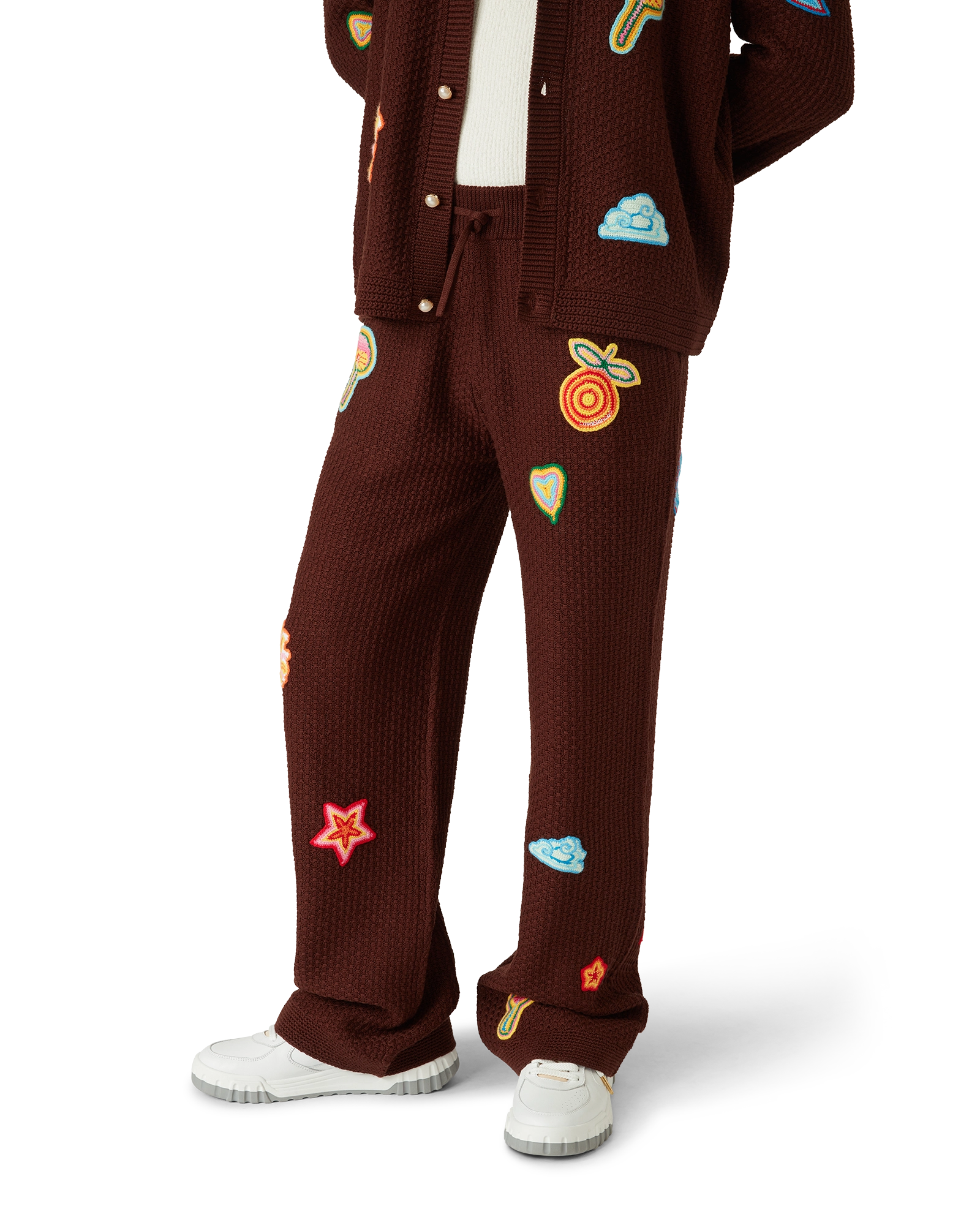 Motif Crochet Trousers - 图片 4