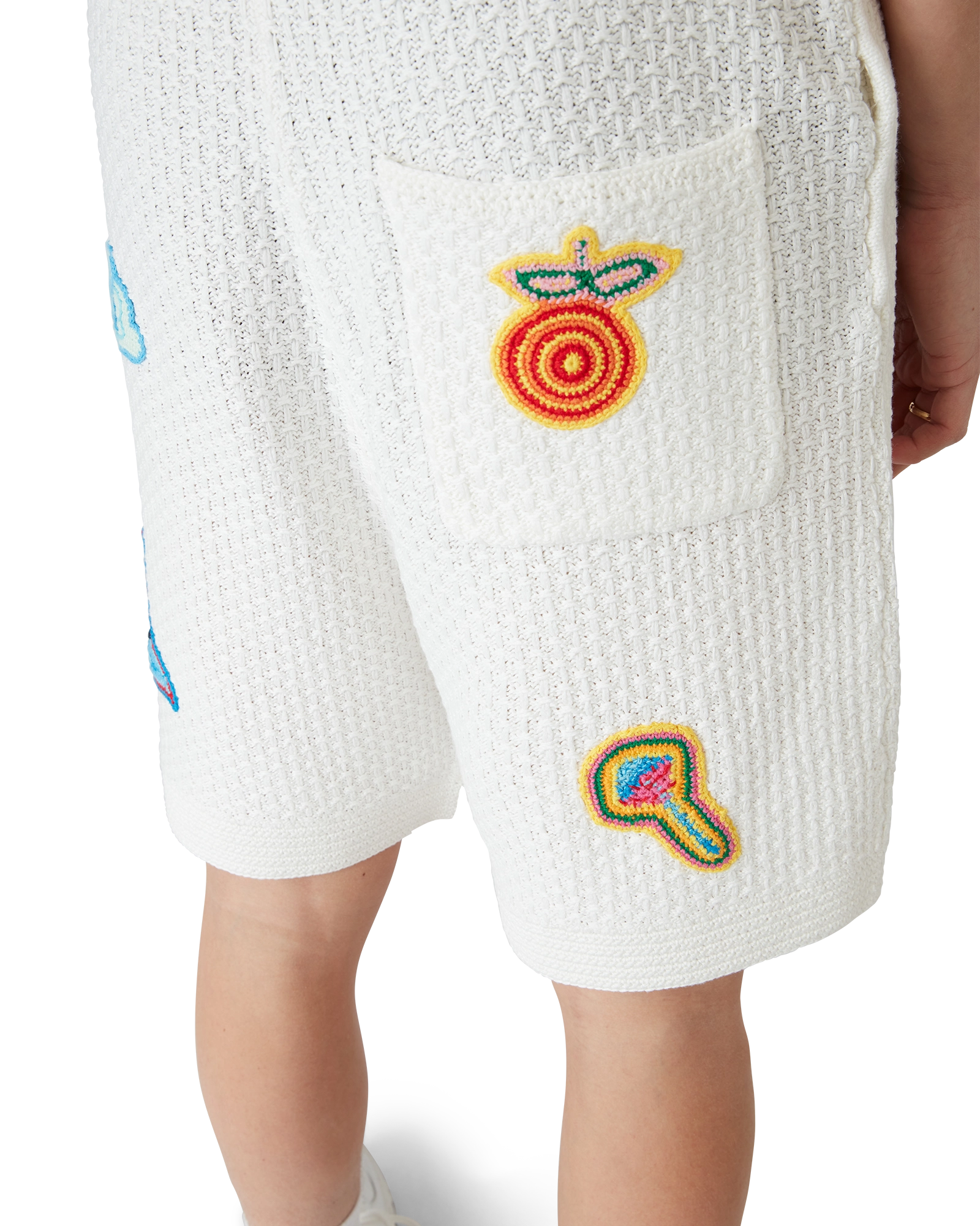 Motif Crochet Shorts - 图片 4