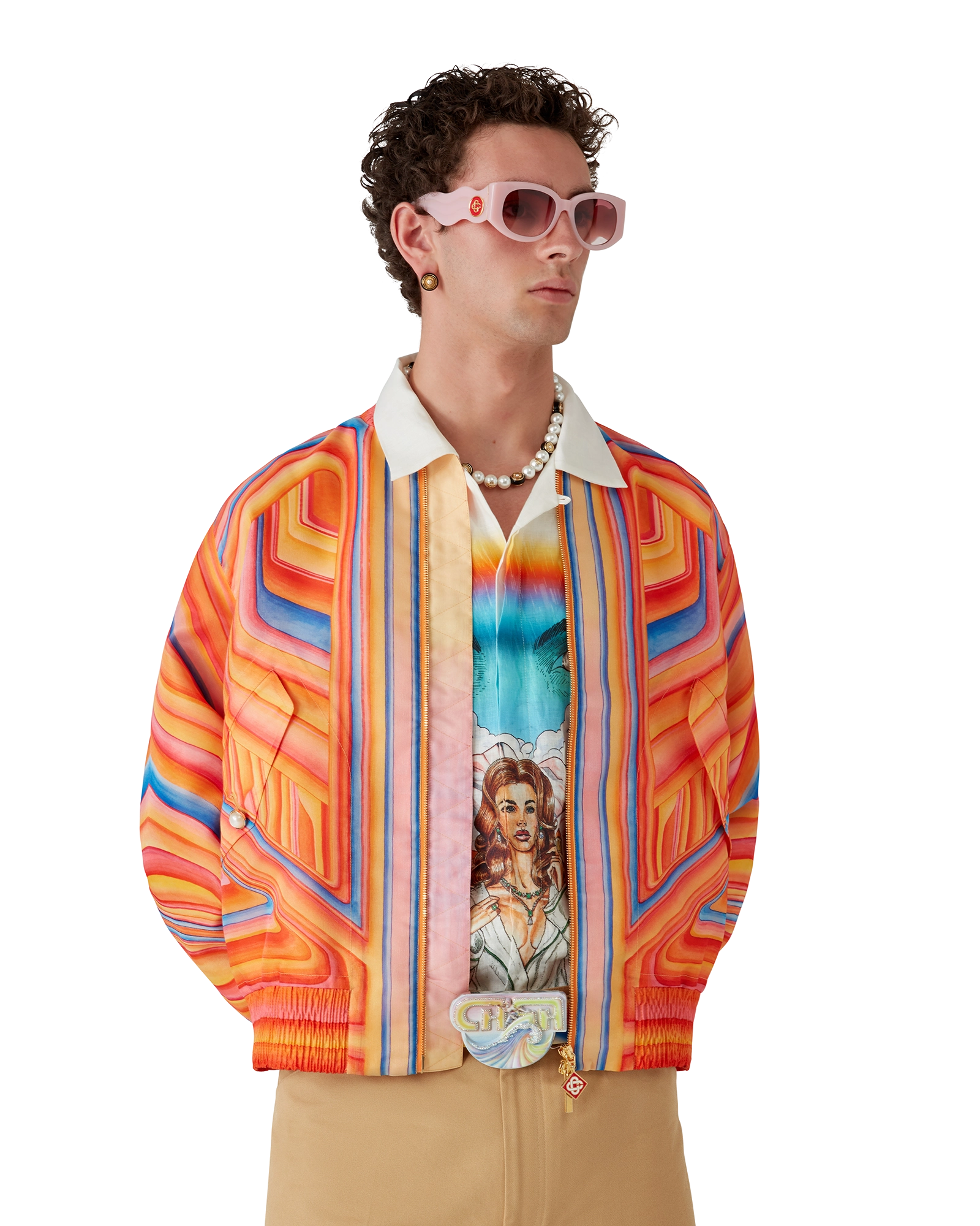 Organza Low Rider Bomber Jacket - 图片 4