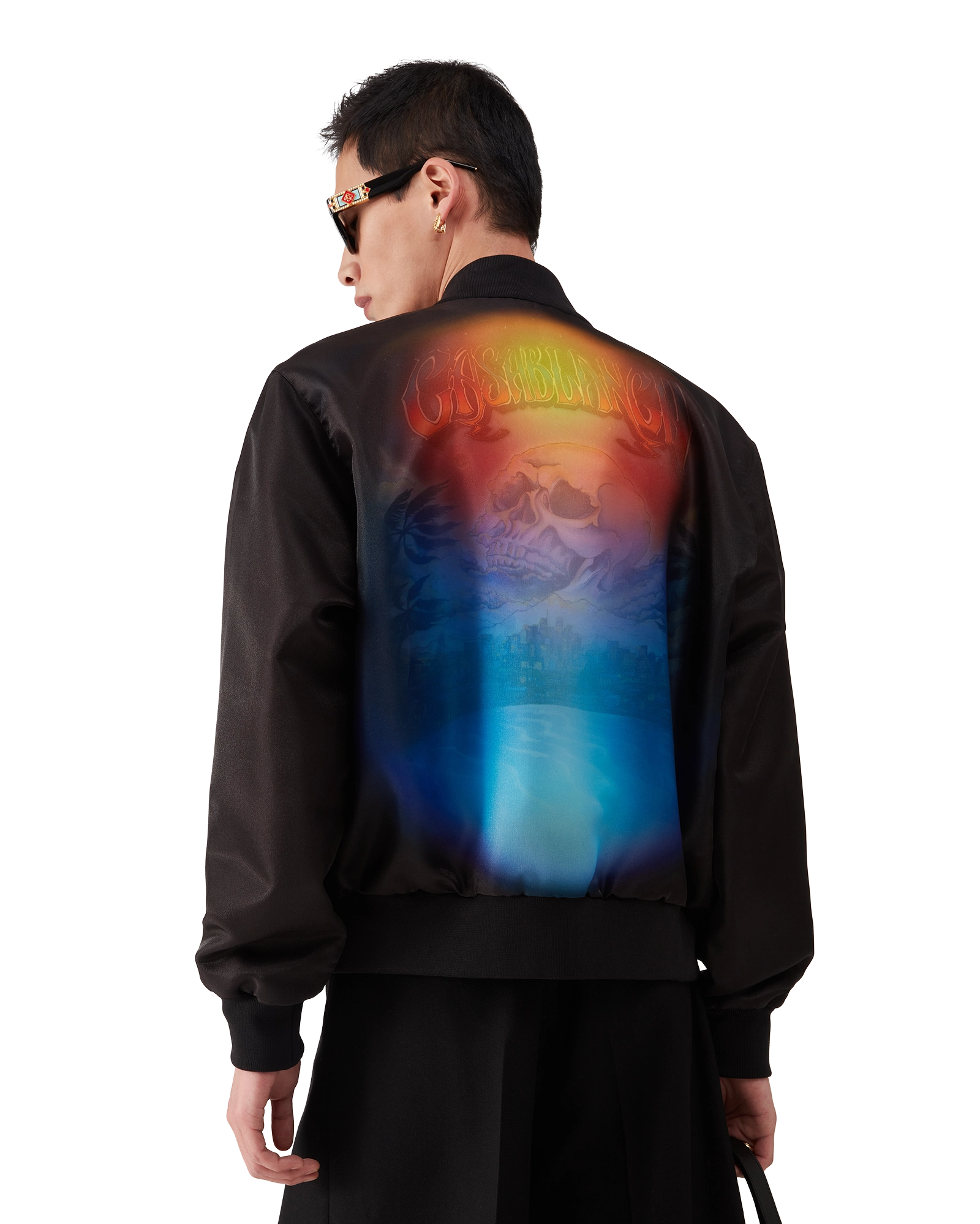 Organza Gradient Bomber Jacket - 图片 3