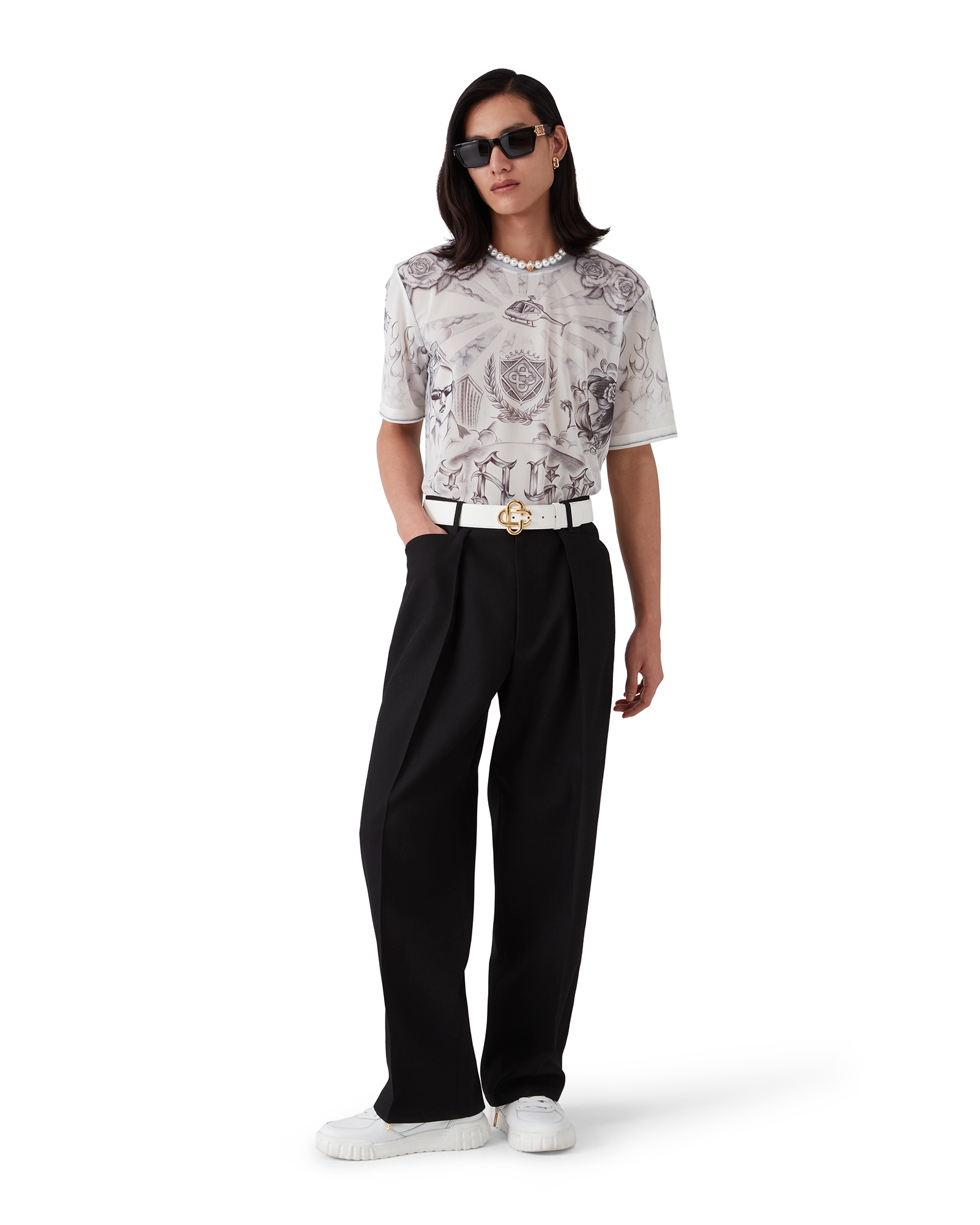 Tattoo Mesh Top - 图片 2