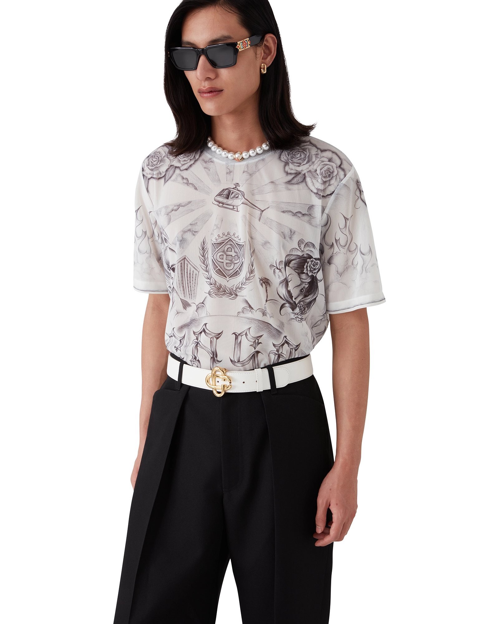 Tattoo Mesh Top - 图片 4