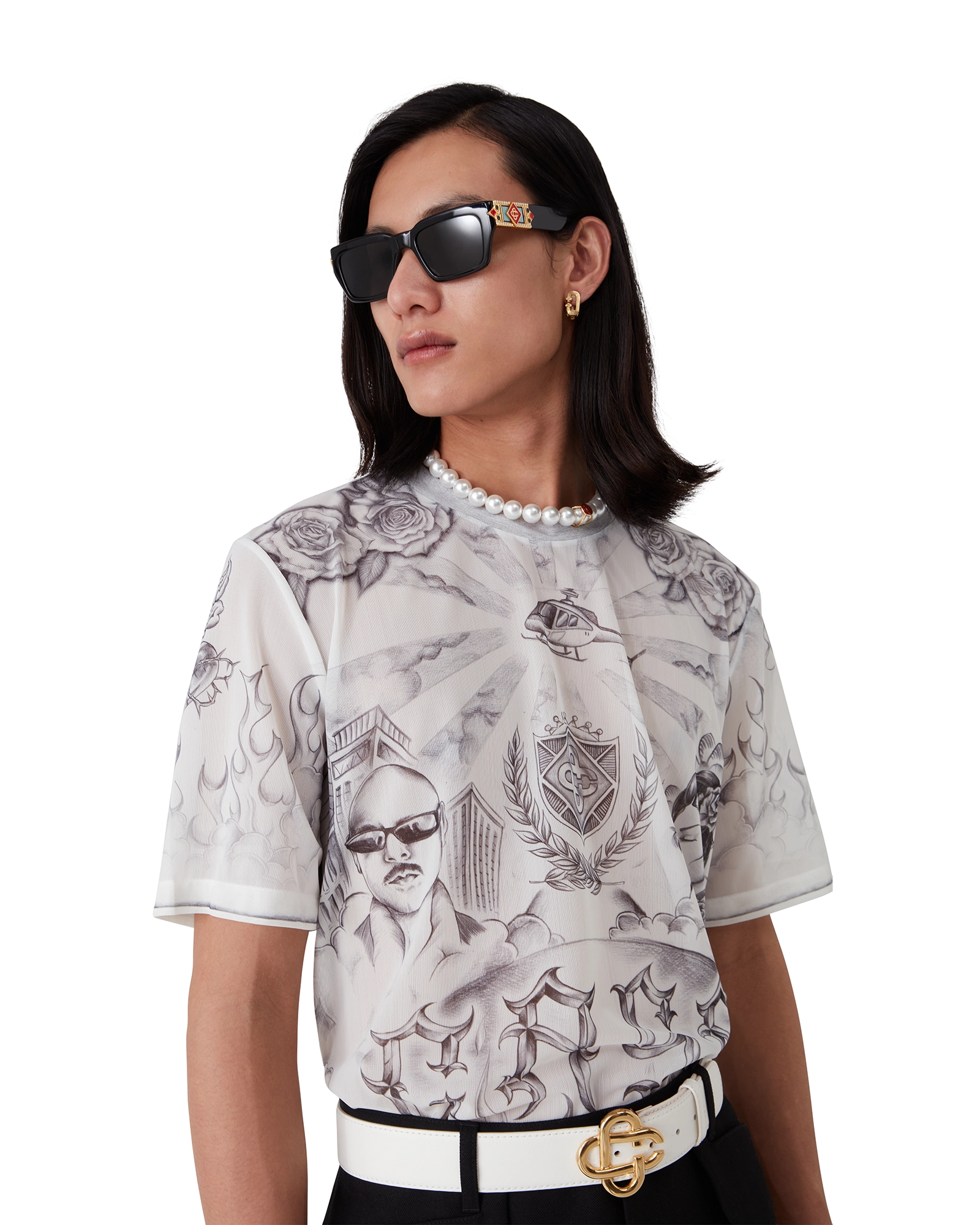 Tattoo Mesh Top - 图片 5