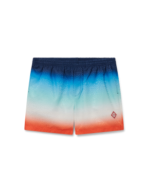 Gradient Jacquard Swim Shorts