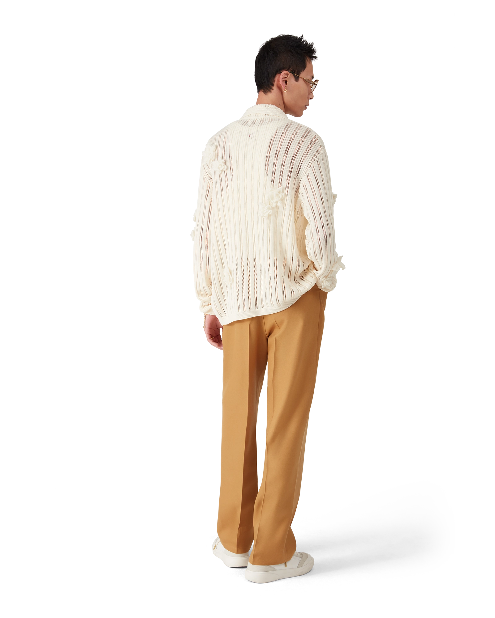 Wool Pleated Chinos - 图片 5
