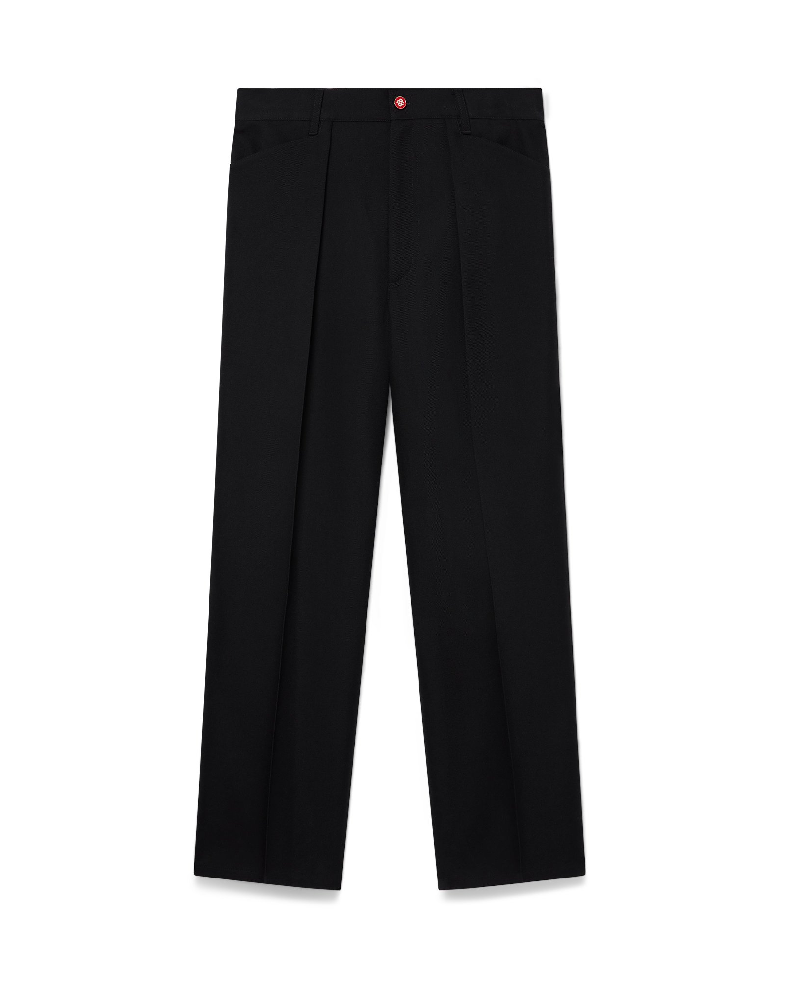 Pleated Chino Trousers