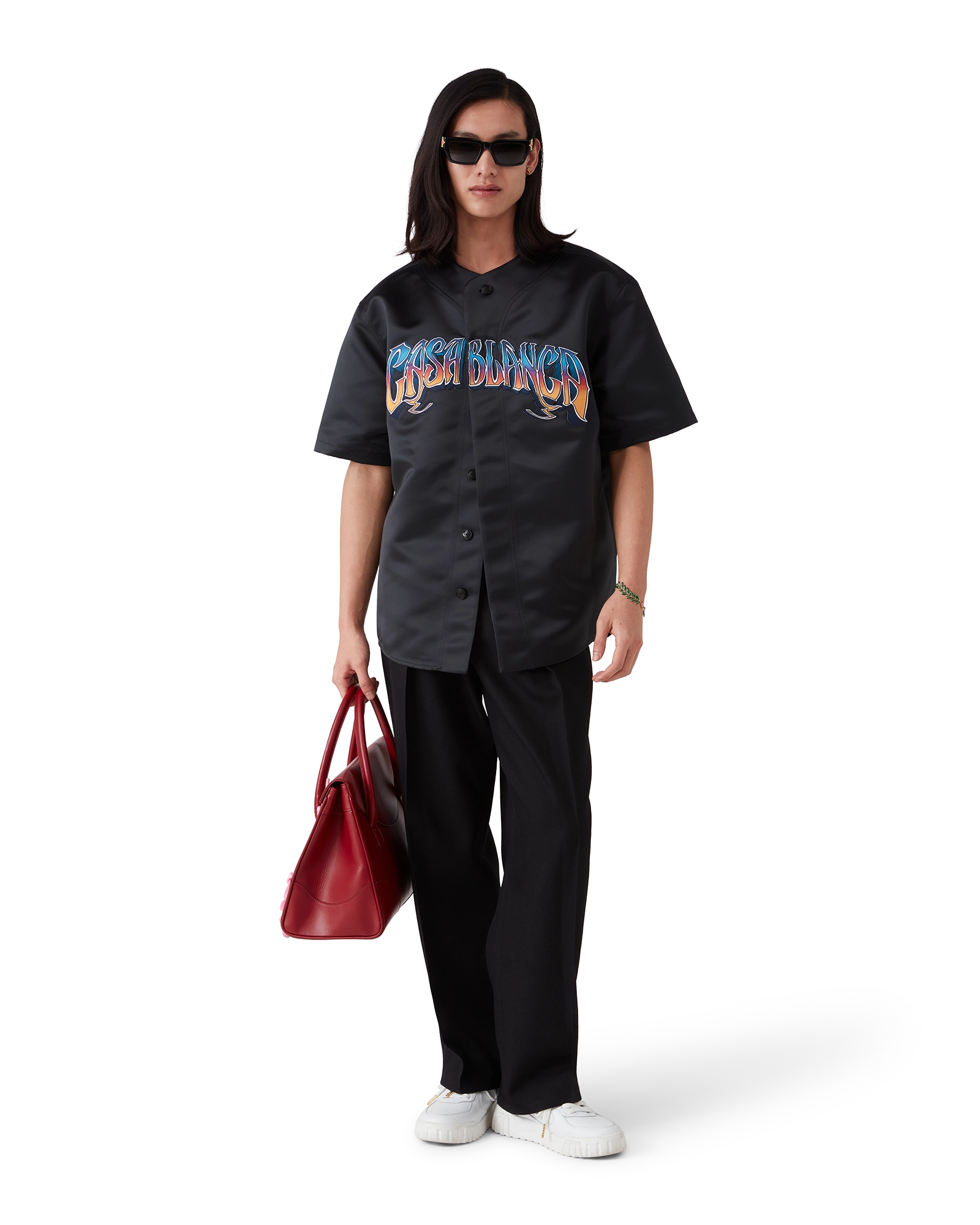 Pleated Chino Trousers - 图片 2