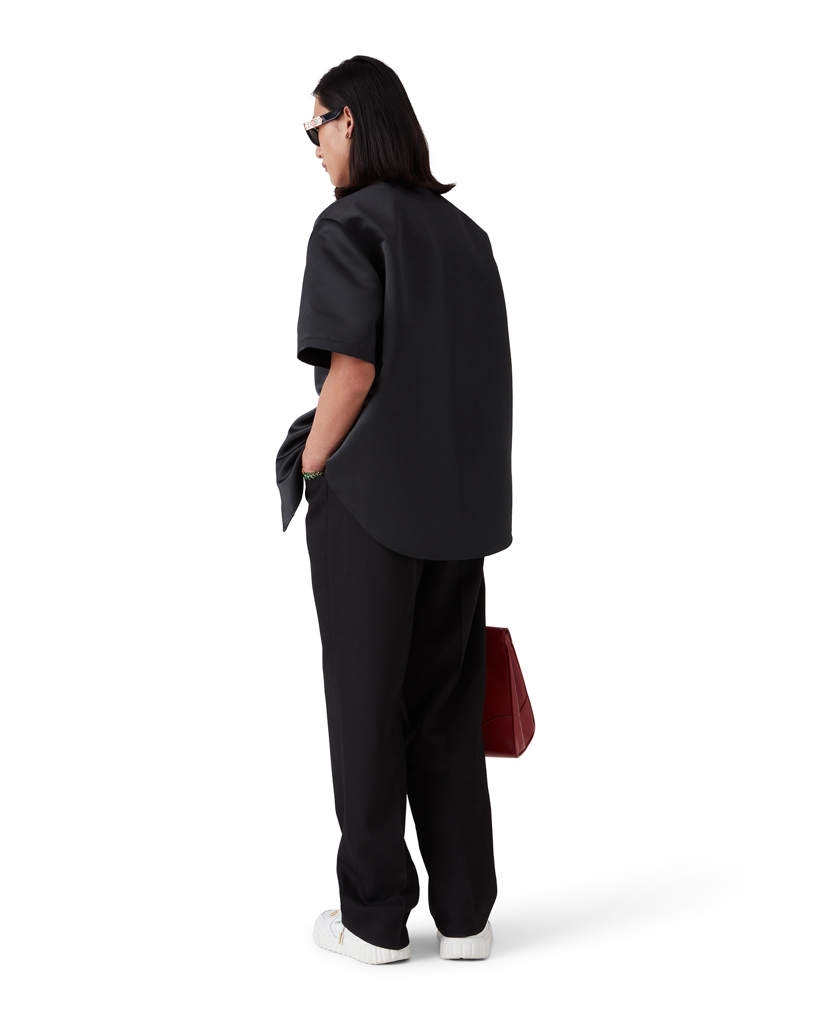 Pleated Chino Trousers - 图片 3