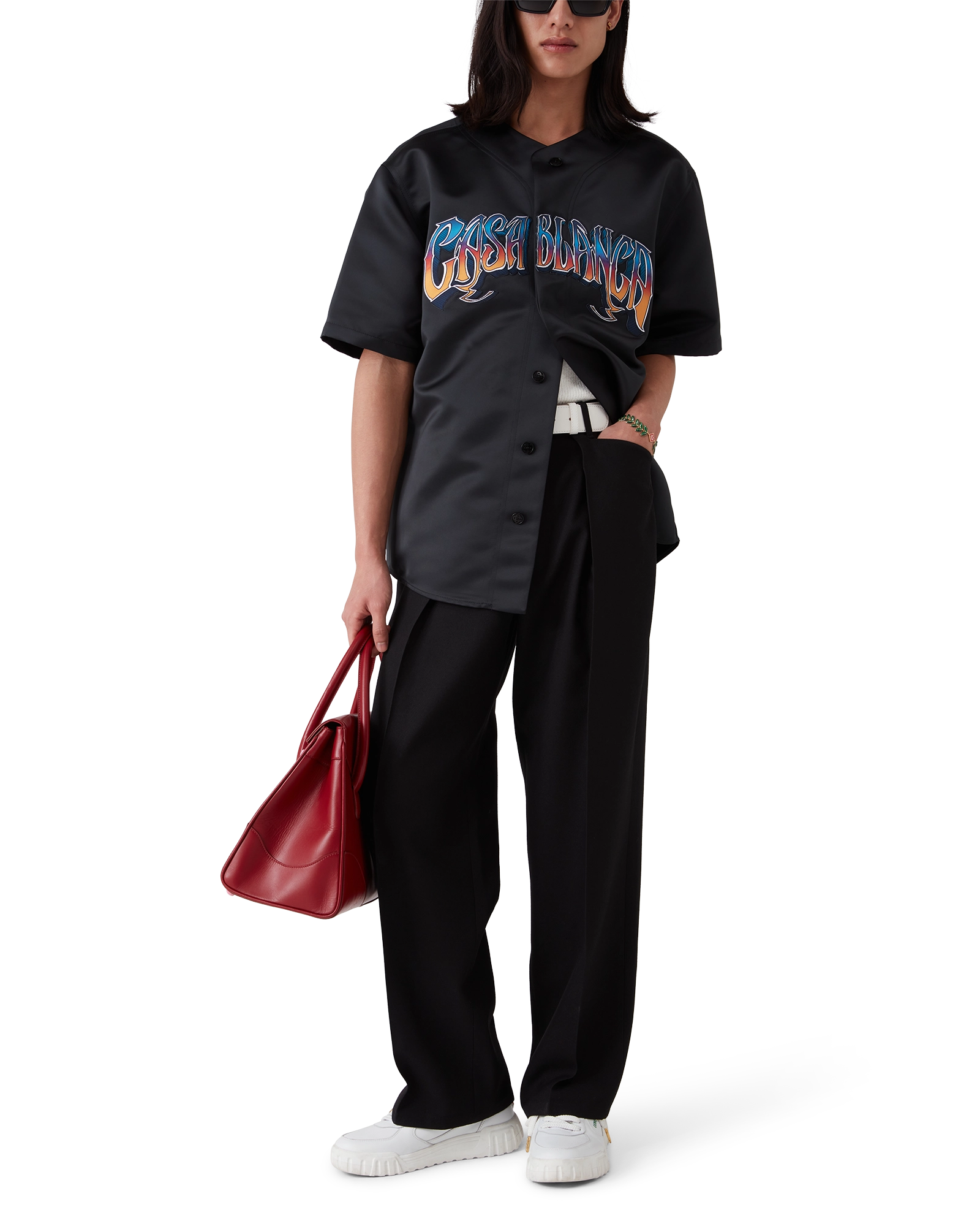 Pleated Chino Trousers - 图片 4