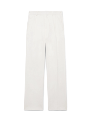 Linen Pleated Trousers