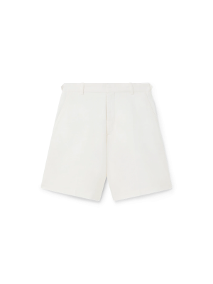 Linen Pleated Shorts