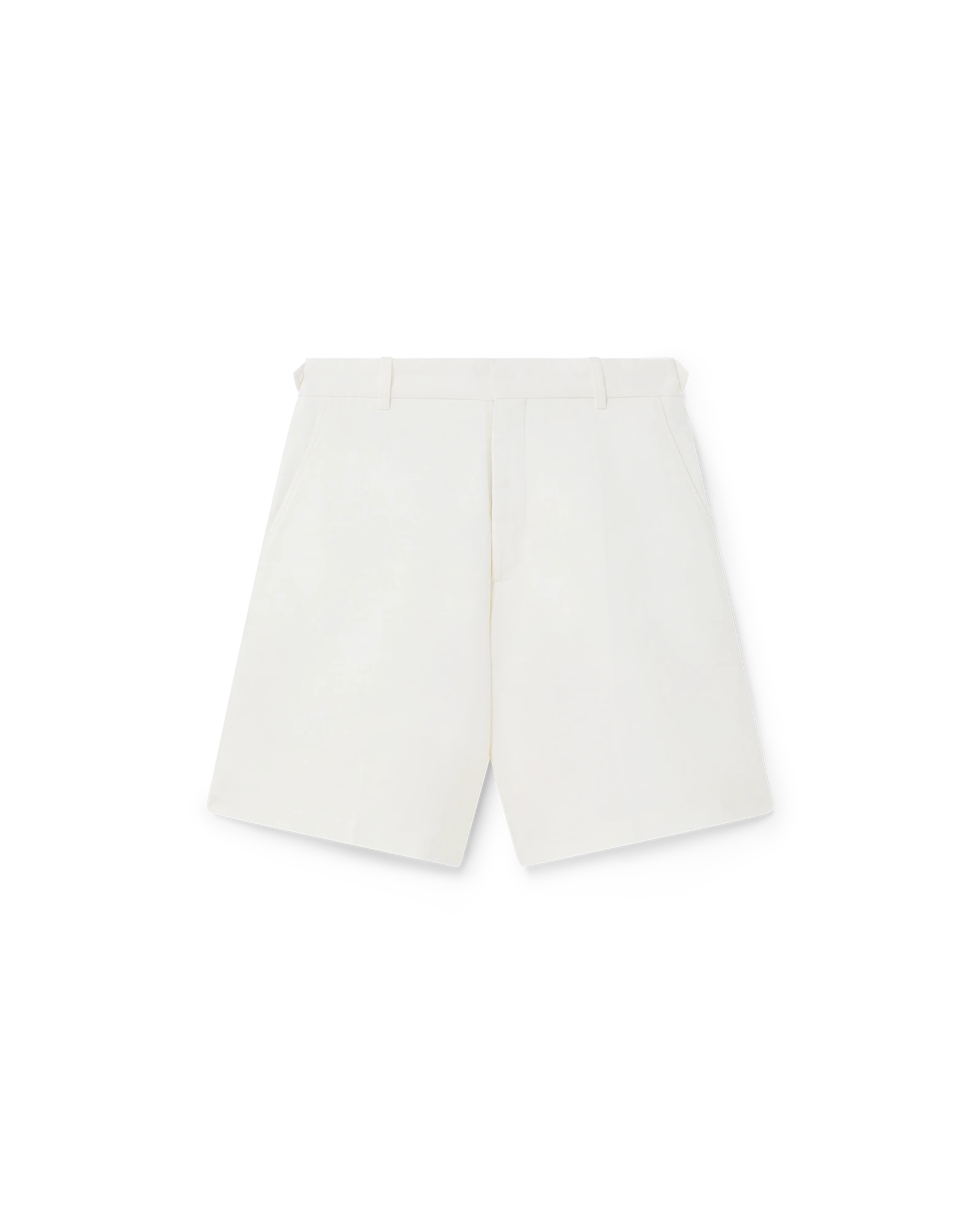 Linen Pleated Shorts