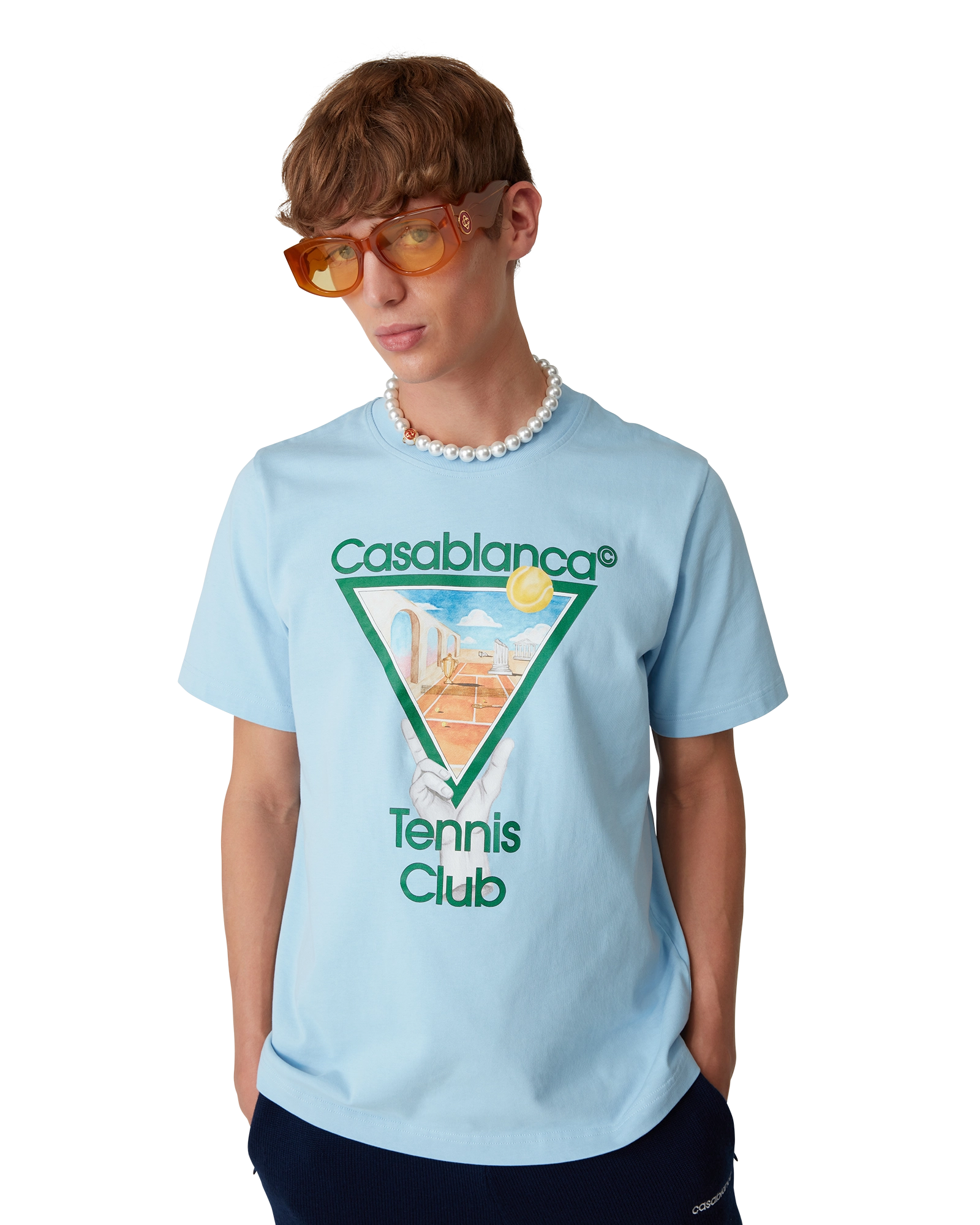 Metaphysical Tennis Icon Short Sleeve T-Shirt - 图片 4