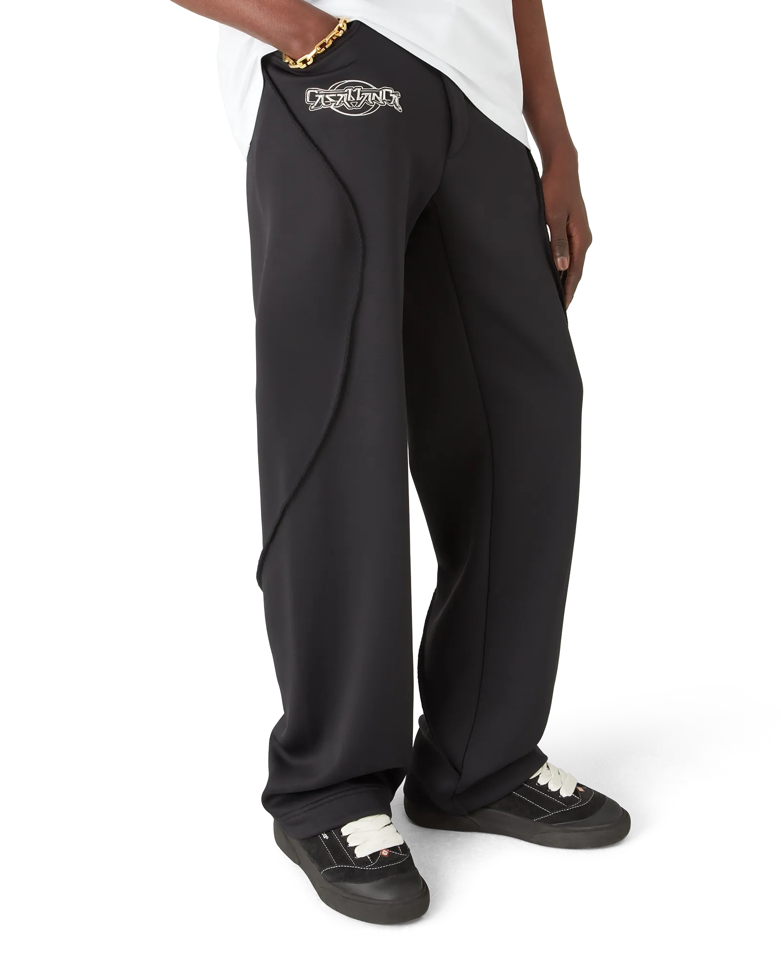 Oversized Panelled Sweatpants - 图片 4