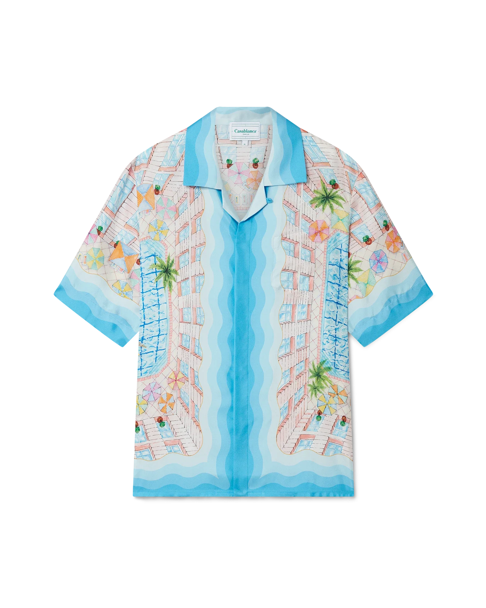 Le Plongeon Short Sleeve Silk Shirt