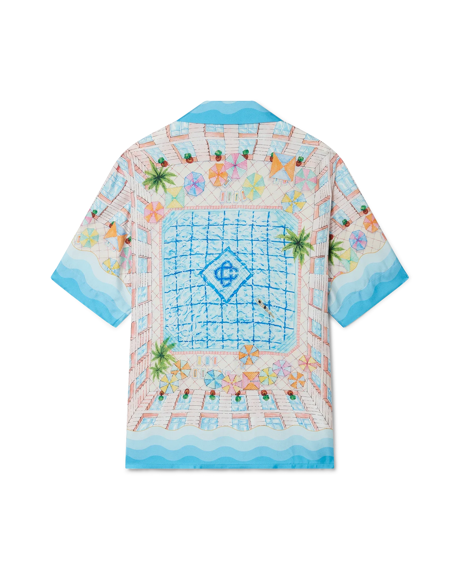 Le Plongeon Short Sleeve Silk Shirt - 图片 6