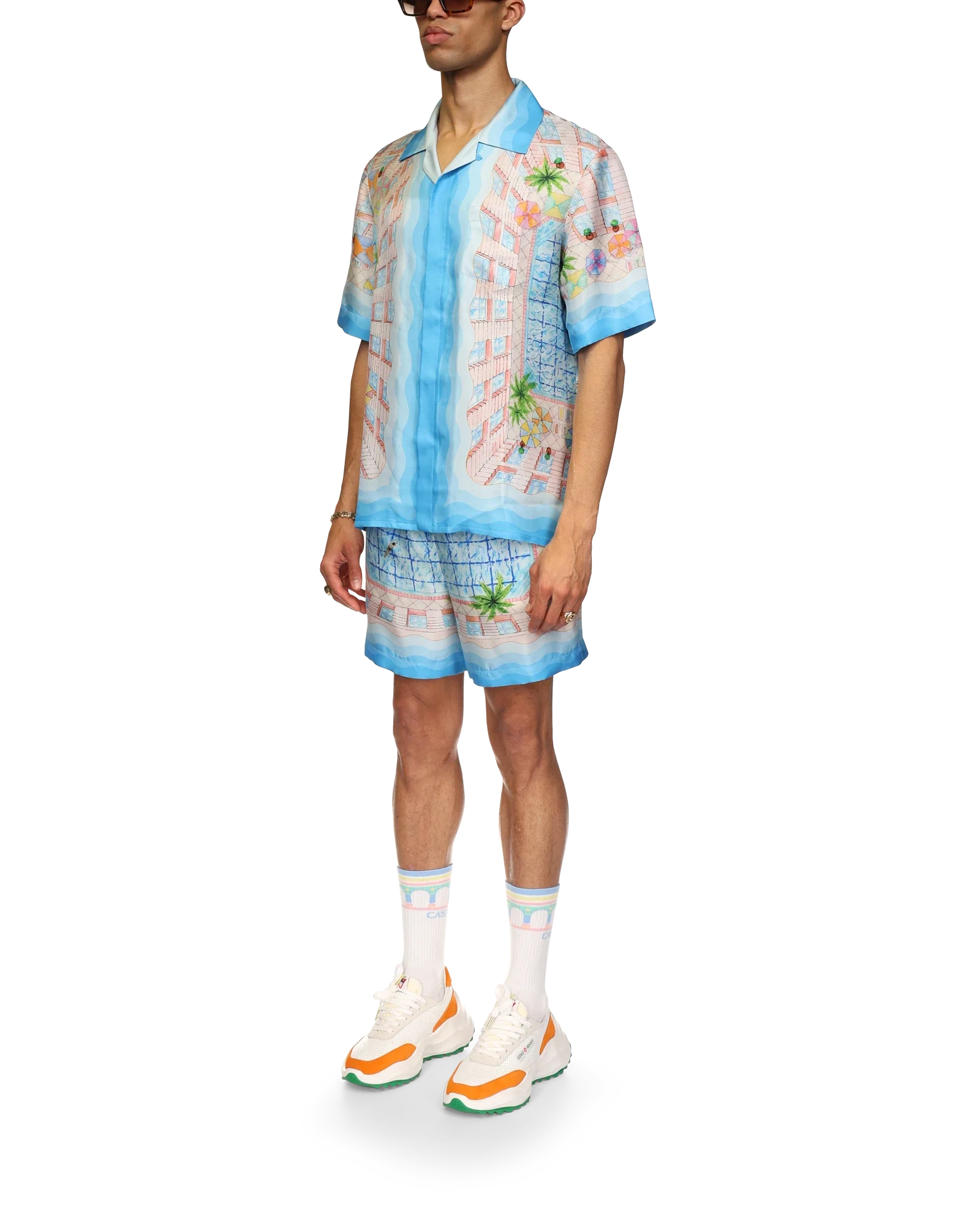 Le Plongeon Short Sleeve Silk Shirt - 图片 3