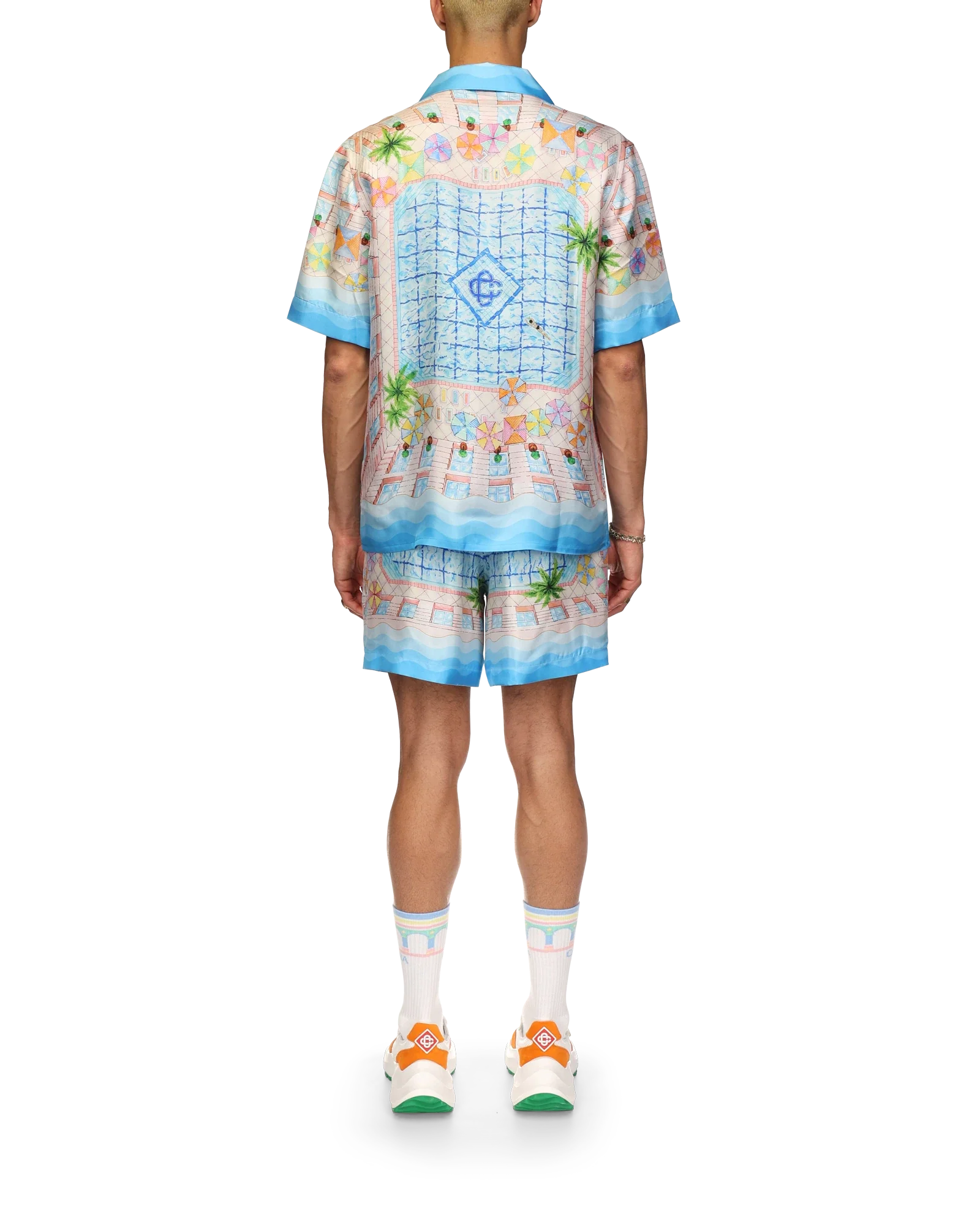 Le Plongeon Short Sleeve Silk Shirt - 图片 4