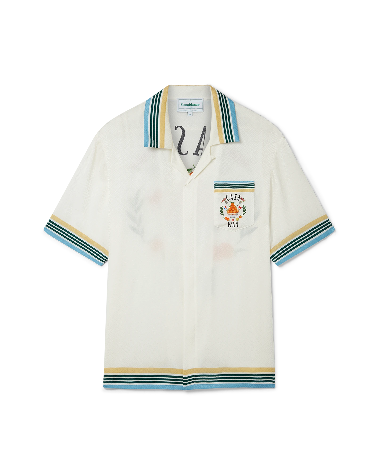 Casa Way Short Sleeve Silk Shirt - 图片 6