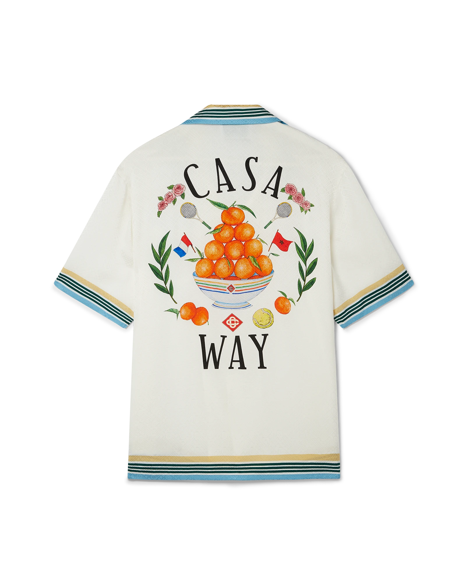 Casa Way Short Sleeve Silk Shirt